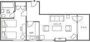 Floor plan:Old Lodge / Suite room