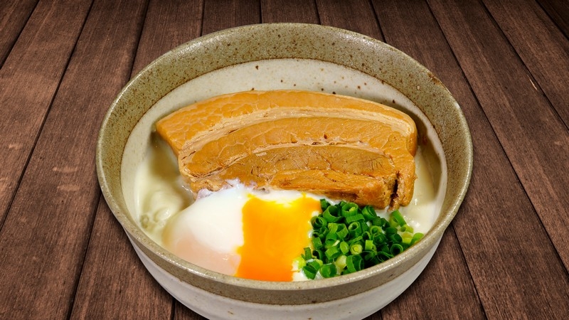 ジャージーミルククリームの角煮丼