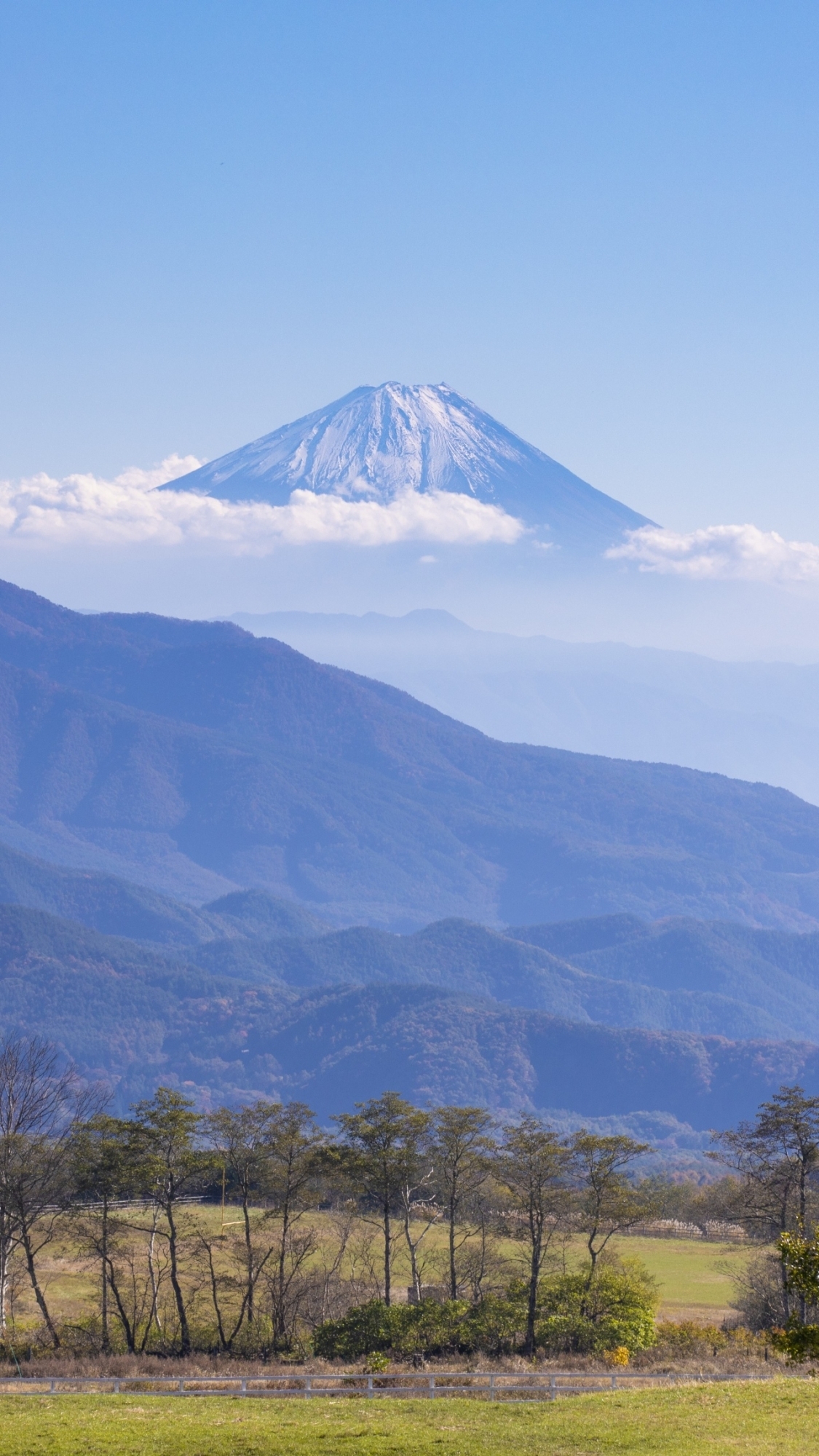 秋の富士山