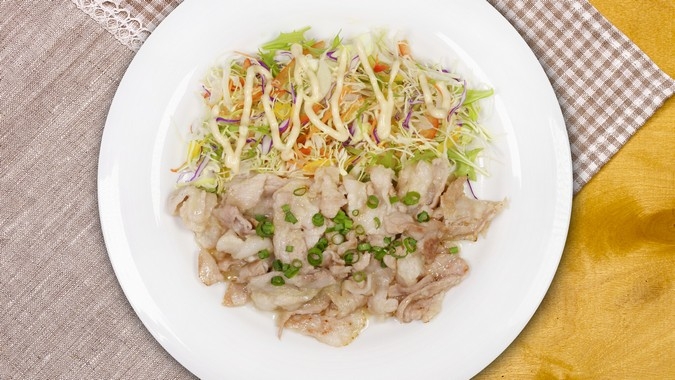 甲州富士桜ポーク 塩麹しょうが焼きランチ