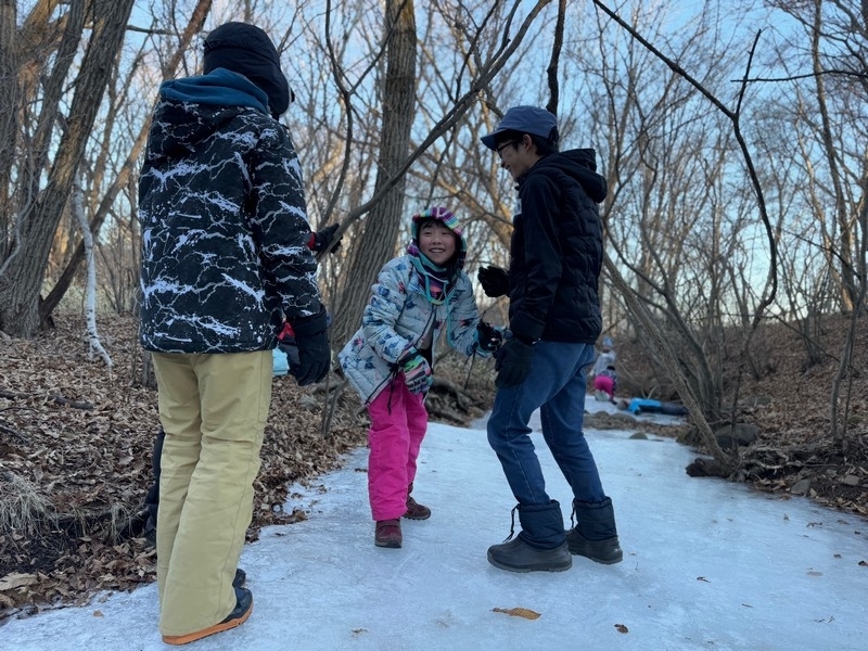 森のようちえん♪アドバンス!での活動の様子