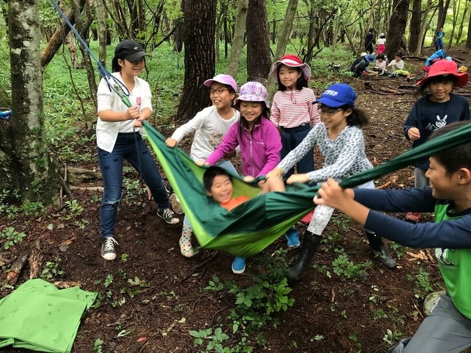 親子での活動の様子