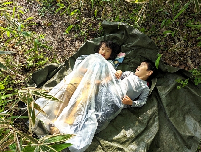 森での体験活動