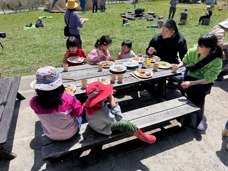 ゆるゆるキャンプ（新緑編）活動の様子3